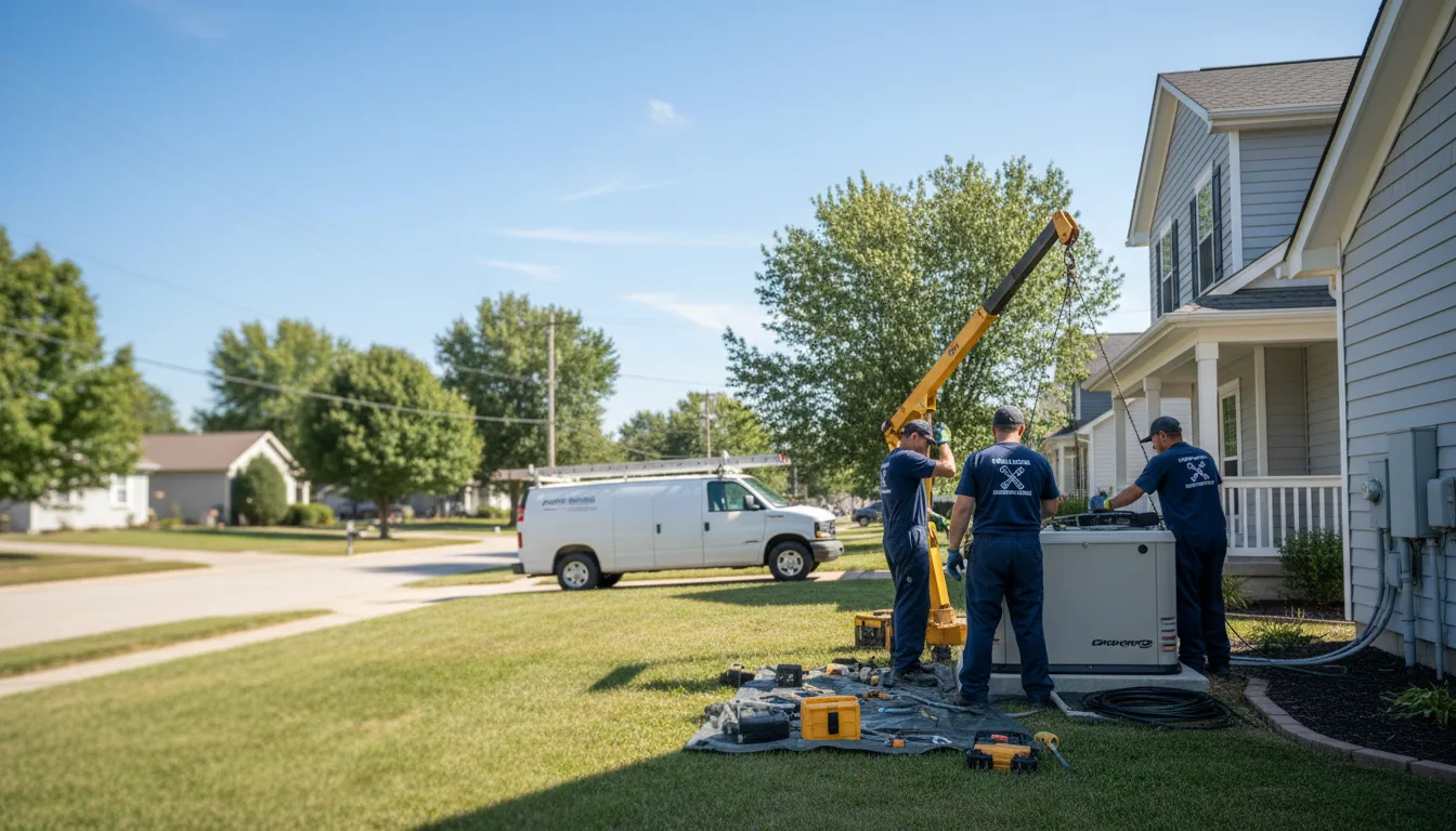 Generator Installation in South Heart, ND near me